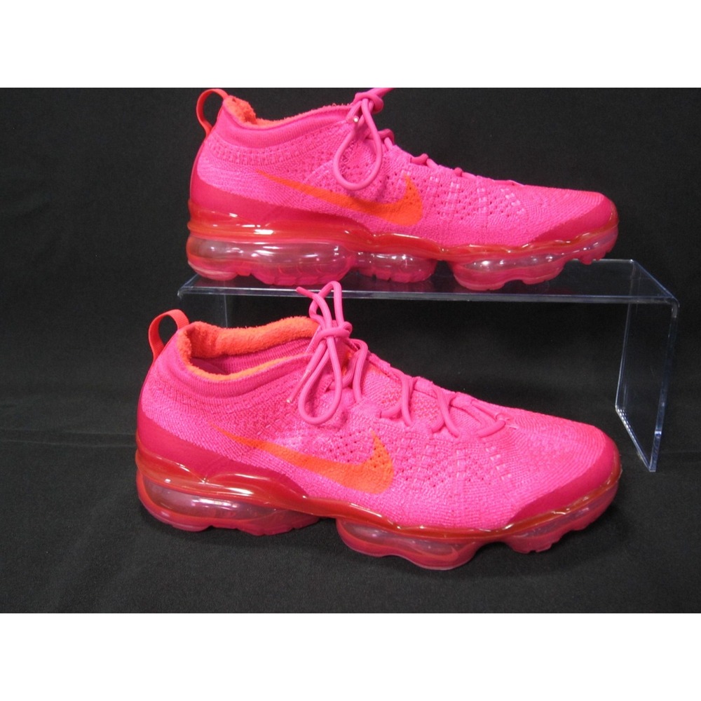 Nike Air VaporMax FlyKnit Monochrome Pink Blast Triple Hot Women's Size 9.5 2023